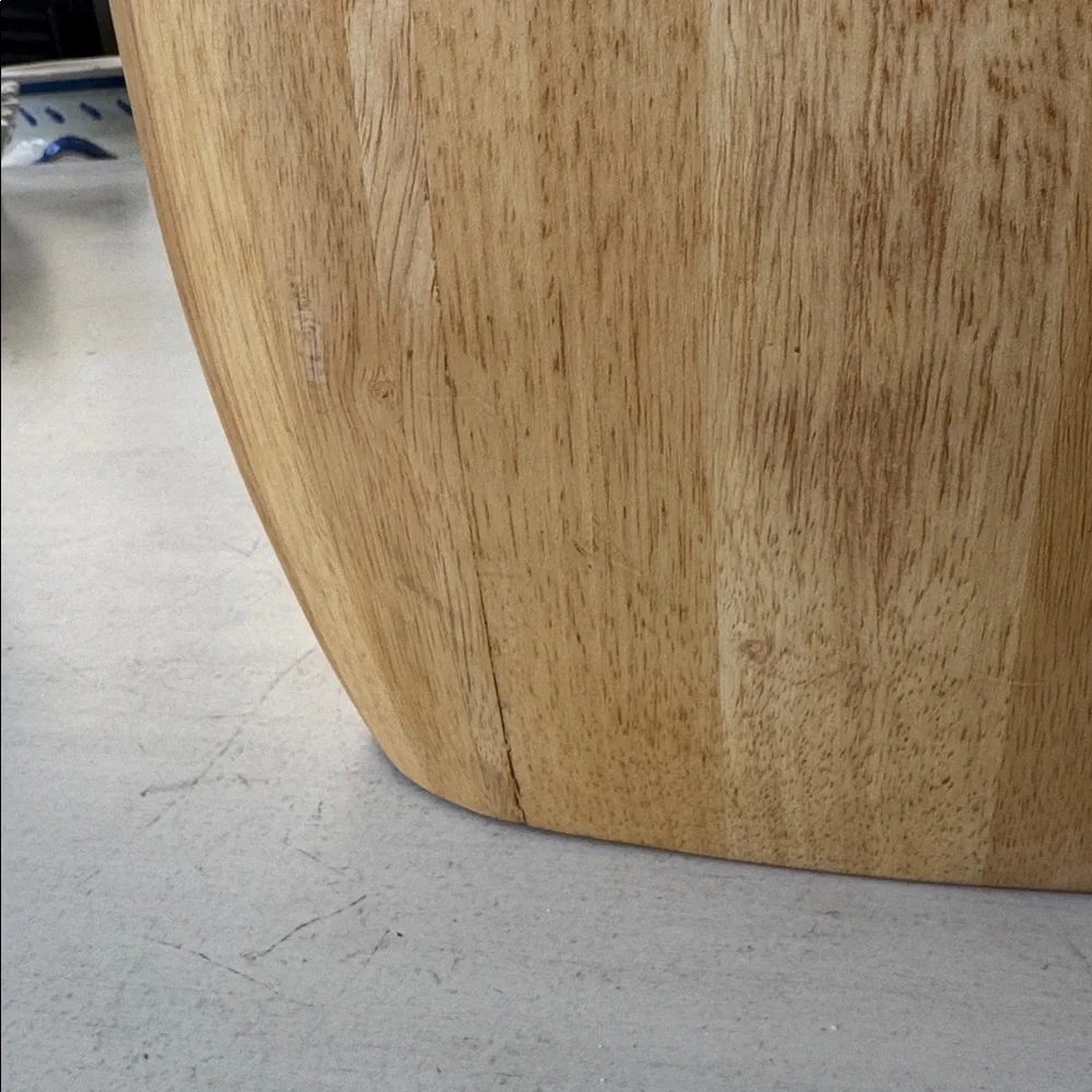 Crate & Barrel Wooden Ice Bucket